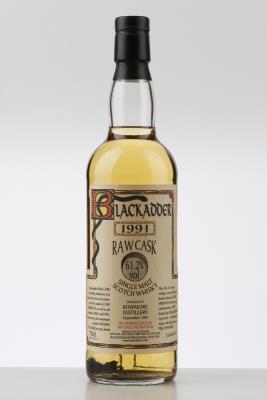1991 BOWMORE BLACKADDER RAW CASK  - Bottled in 2002 - Single Oak Barrel n°15093 - One of only 285 bottles - 1 Bottle