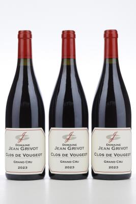 CLOS DE VOUGEOT 2023 - Jean Grivot - 3 Bottles