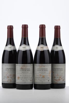 CHAMBERTIN CLOS DE BEZE 1997 - Bruno Clair - 4 Bottles