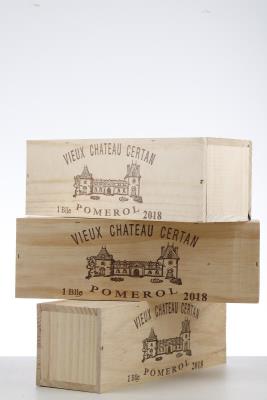 VIEUX CHATEAU CERTAN 2018 - Mc - 3 Bottles - Owc 1