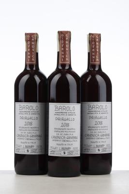 BAROLO PAIAGALLO 2018 - Giovanni Canonica - 3 Bottles