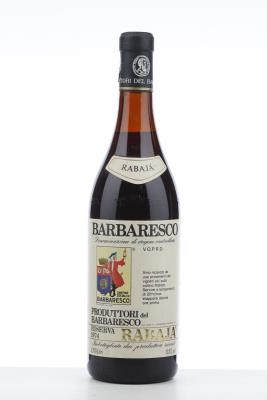 BARBARESCO RISERVA RABAJA 1974 - Produttori del Barbaresco - 1 Bottle