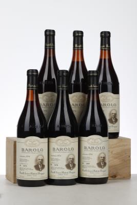BAROLO RISERVA DEL CENTENARIO 1974 - Serio & Battista Borgogno  - 6 Bottles