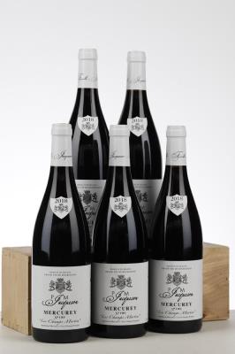 MERCUREY LES CHAMPS MARTINS 2018 - Jacqueson - 5 Bottles