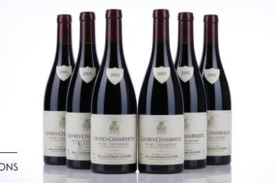 GEVREY CHAMBERTIN LES CAZETIERS 2005 - Philippe Naddef - 6 Bottles