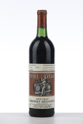 HEITZ CELLAR BELLA OAKS VINEYARD CABERNET SAUVIGNON 1984 - Heitz Wine Cellars - 1 Bottle