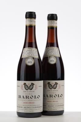 BAROLO RISERVA SPECIALE BUSSIA DI MONFORTE 1971 - Aldo Conterno  - 2 Bottles
