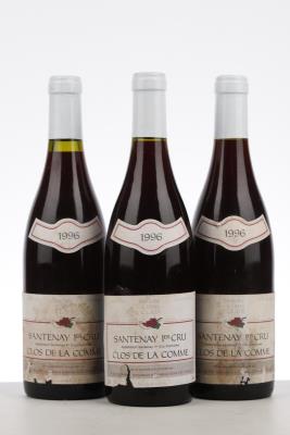 SANTENAY CLOS DE LA COMME 1996 - Francois et Denis Clair - 3 Bottles