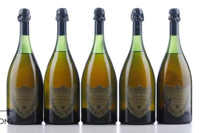 DOM PERIGNON 1962 - Moet et Chandon - 5 Bottles