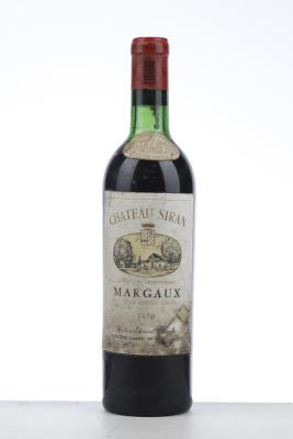SIRAN 1970 - Mc - 1 Bottle