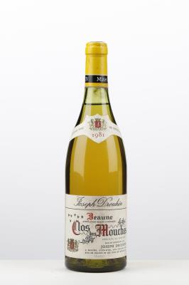 BEAUNE CLOS DES MOUCHES BLANC 1981 - Joseph Drouhin - 1 Bottle