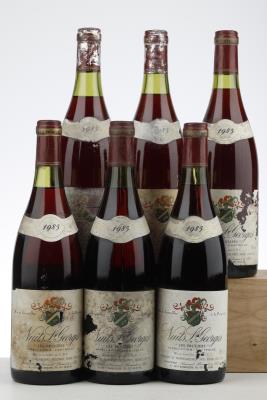 NUITS ST GEORGES LES PRULIERS 1985 - Armand Flamant - 6 Bottles