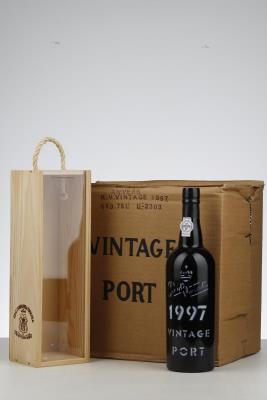 REAL VINICOLA VINTAGE PORT 1997 - Real Vinicola - 6 Bottles - Owc 1