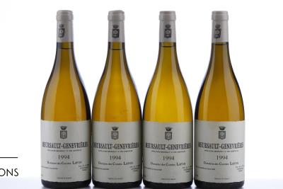 MEURSAULT GENEVRIERES Comtes Lafon 1994 - 4 Bottles