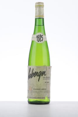 GEWURZTRAMINER VENDANGES TARDIVES 1985 - Loberger - 1 Bottle