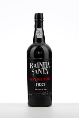 RAINHA SANTA VINTAGE PORT 1987 - Rainha Santa - Bottled in 1990 - 1 Bottle