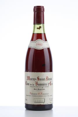 MOREY ST DENIS CLOS DE LA BUSSIERE 1982 - Georges Roumier - 1 Bottle