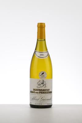MEURSAULT CLOS DES PERRIERES 2001 - Albert Grivault - 1 Bottle