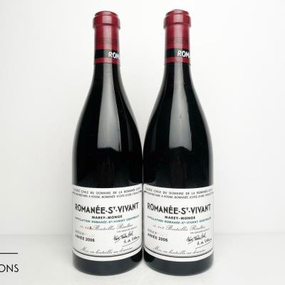 ROMANEE ST VIVANT 2006 - Domaine de la Romanee Conti - 2 Bottles