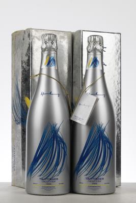 TAITTINGER COLLECTION HARTUNG 1986 - Taittinger - 2 Bottles - Oc 1