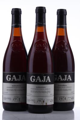 BARBARESCO 1974 - Gaja - 3 Bottles