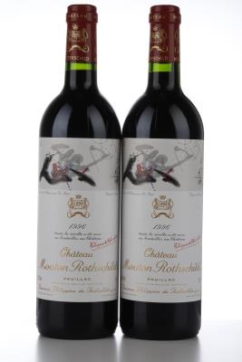 MOUTON ROTHSCHILD 1996 - 2 Bottles