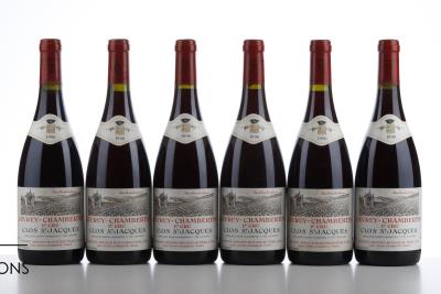GEVREY CHAMBERTIN CLOS ST JACQUES 1990 - Armand Rousseau - 15 Bottles