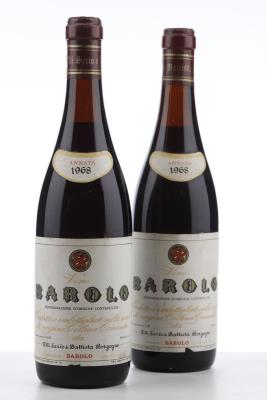 BAROLO CANNUBI 1968 - Sergio e Battista Borgogno - 2 Bottles