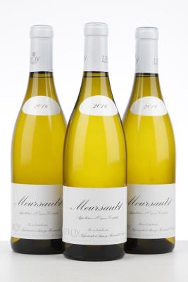MEURSAULT 2016 - Maison Leroy - 3 Bottles