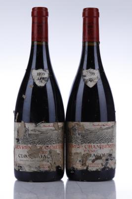 GEVREY CHAMBERTIN CLOS ST JACQUES 1999 - Armand Rousseau - 2 Bottles