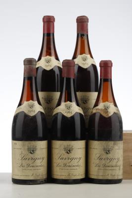 SAVIGNY LES BEAUNE LES DOMINODES 1964 - Joseph Drouhin mise Grafe Lecocq - 5 Bottles