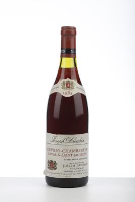 GEVREY CHAMBERTIN LAVAUX ST JACQUES 1985 - Joseph Drouhin - 1 Bottle