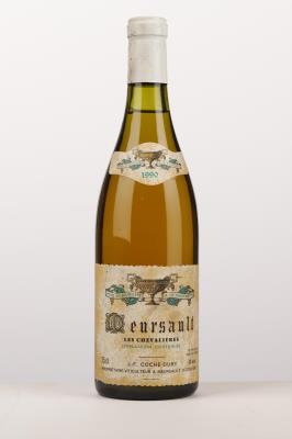 MEURSAULT CHEVALIERES 1990 - Coche Dury - 1 Bottle
