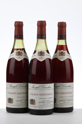 VOLNAY SANTENOTS 1982 - Joseph Drouhin - 3 Bottles