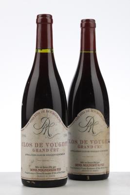 CLOS VOUGEOT 1996 - Denis Mugneret - 2 Bottles