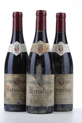HERMITAGE ROUGE 2000 - Jean Louis Chave - 3 Bottles