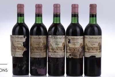 VIEUX CHATEAU CERTAN 1969 - Mc - 5 Bottles
