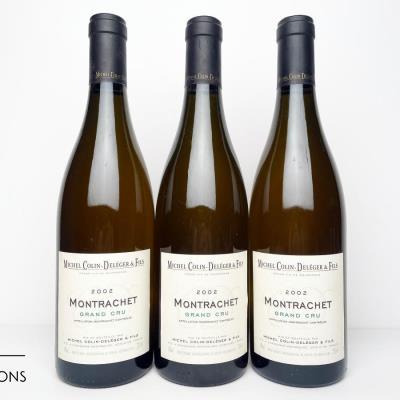 MONTRACHET 2002 - Michel Colin Deleger - 3 Bottles