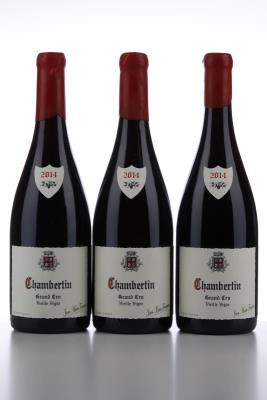 CHAMBERTIN VIEILLE VIGNE Jean Marie Fourrier 2014 - 3 Bottles in Owc 3