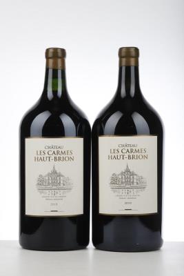 ASSORTMENT CASE LES CARMES HAUT BRION ELEMENTS 2018+2019 Mixed - Mc - 2 x 3,000Ltr - Luxury Owc 2