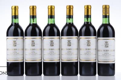 PICHON COMTESSE 1974 - 12 Bottles - Owc 12