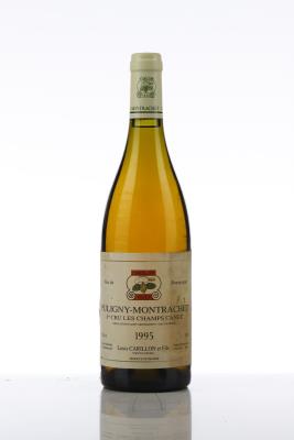 PULIGNY MONTRACHET LES CHAMPS CANET 1995 - Louis Carillon - 1 Bottle
