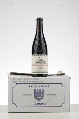 GIGONDAS LE POSTE 2010 - Chateau de Saint Cosme - 5 Bottles - Oc 6