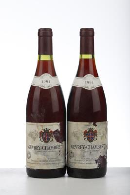 GEVREY CHAMBERTIN 1991 - Dupont Tisserandot - 2 Bottles