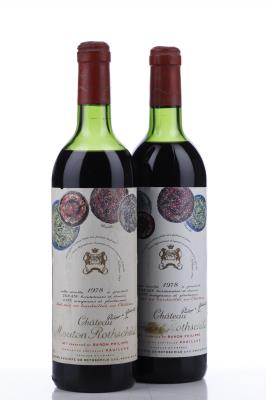 MOUTON ROTHSCHILD 1978 - 2 Bottles