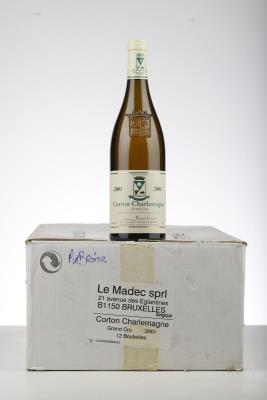 CORTON CHARLEMAGNE 2001 - Bertrand Ambroise  - 9 Bottles - Oc 12