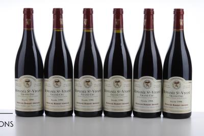 ROMANEE ST VIVANT 1996 - Robert Arnoux - 6 Bottles