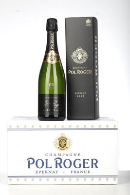 POL ROGER VINTAGE BRUT 2012 - Pol Roger - 6 Bottles - Oc 6