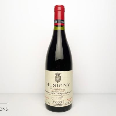 MUSIGNY CUVEE VIEILLES VIGNES 2003 - Comte de Vogue - 1 Bottle