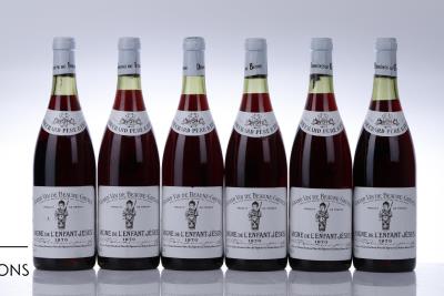 BEAUNE GREVES VIGNE DE L'ENFANT JESUS 1976 - Bouchard - 12 Bottles - Owc 12